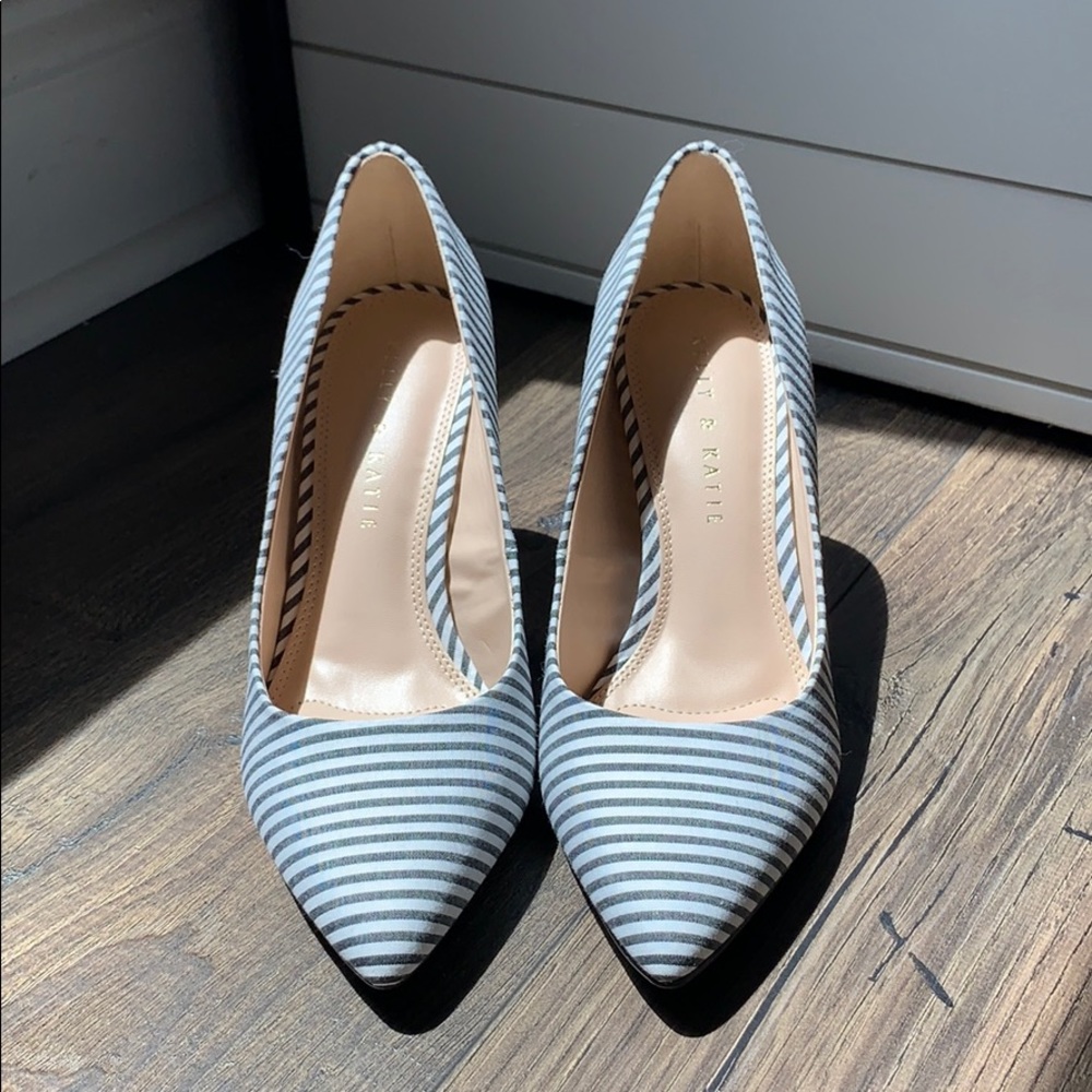 Kelly & Katie Striped Pump